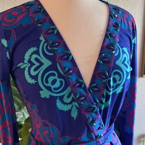 Hale Bob Wrap Dress